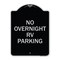 Signmission No Overnight RV Parking Heavy-Gauge Aluminum Architectural Sign, 24" x 18", BS-1824-23824 A-DES-BS-1824-23824 - alternate 1